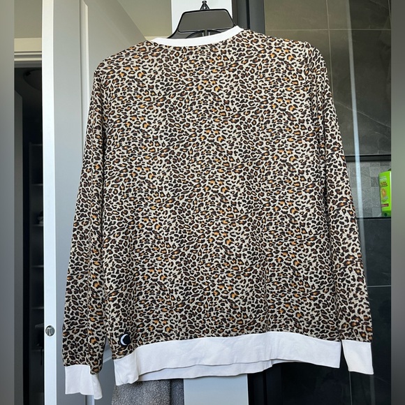 Zyia Leopard Sweatshirt - Size Small - Picture 3 of 3